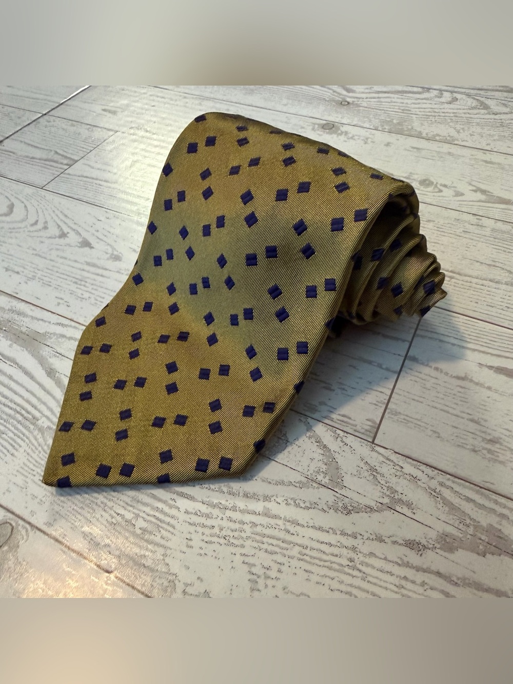 Saks Fifth Avenue, Silk Geometric Tie
